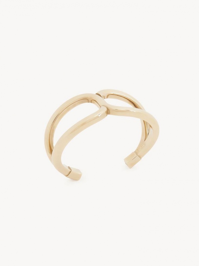 GOLD COLOR Chloe Marcie Cuff Bracelets | CHE-SR14464