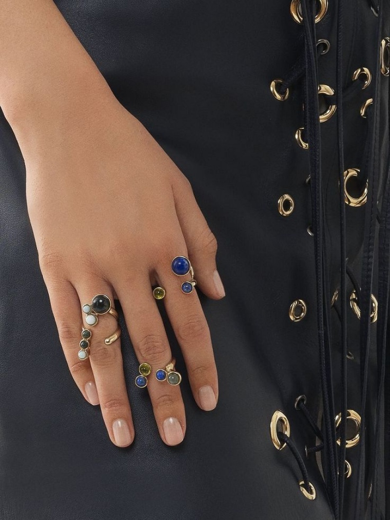 MULTICOLOR 12 Chloe Zodiac Pisces Rings | CHE-SR14379