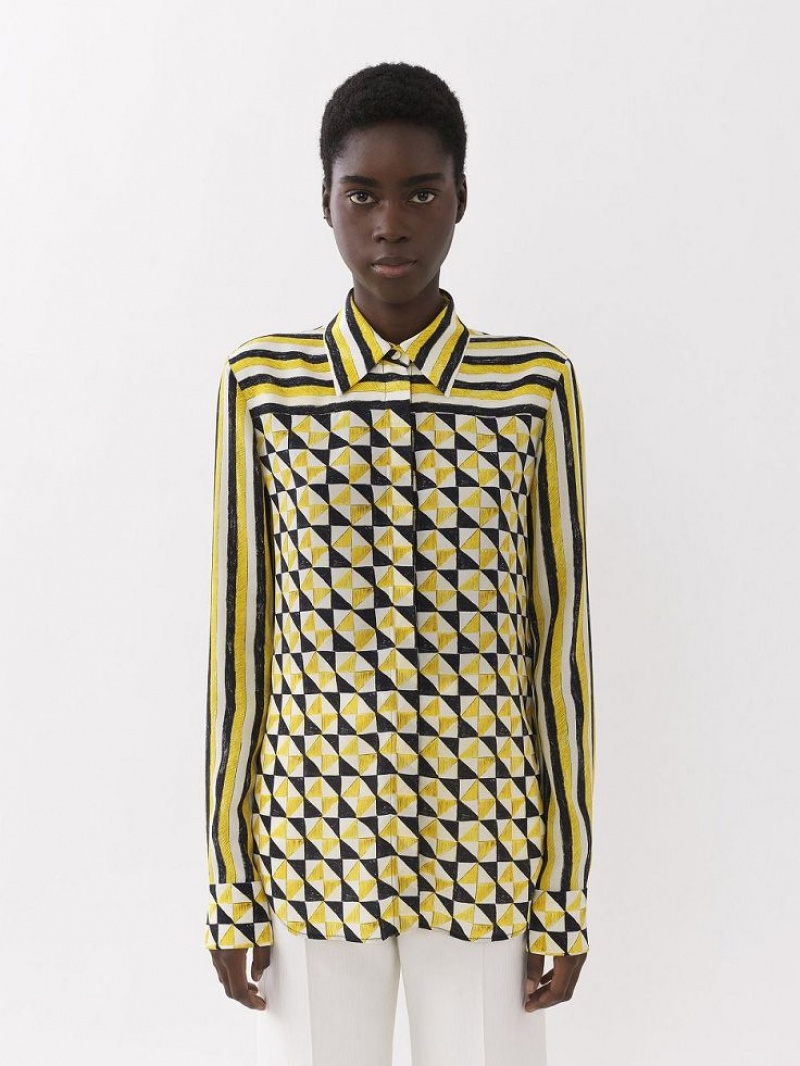 MULTICOLOR 2 Chloe Printed Blouses | CHE-SR13891