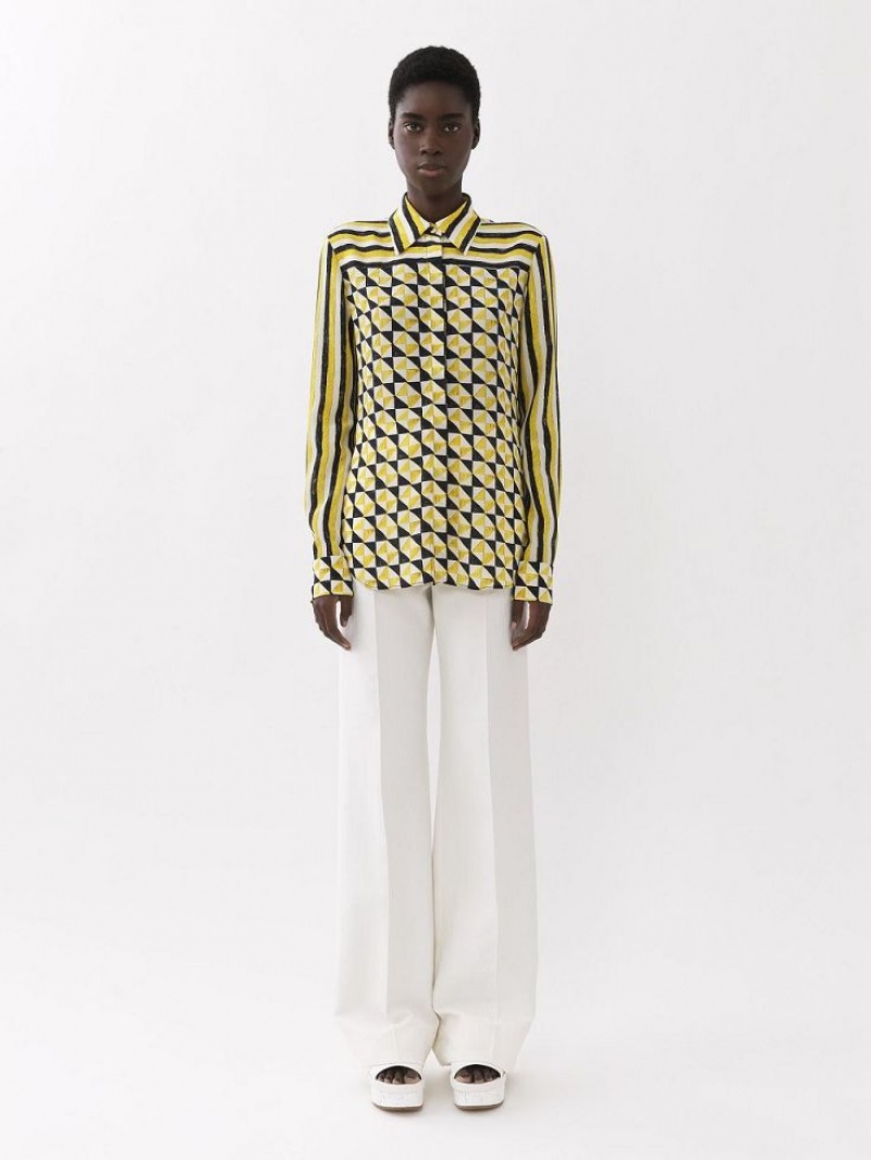 MULTICOLOR 2 Chloe Printed Blouses | CHE-SR13891