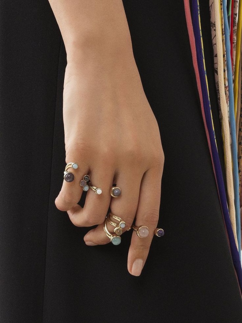 Multicolor 1 Chloe Zodiac Aries Rings | CHE-SR14388