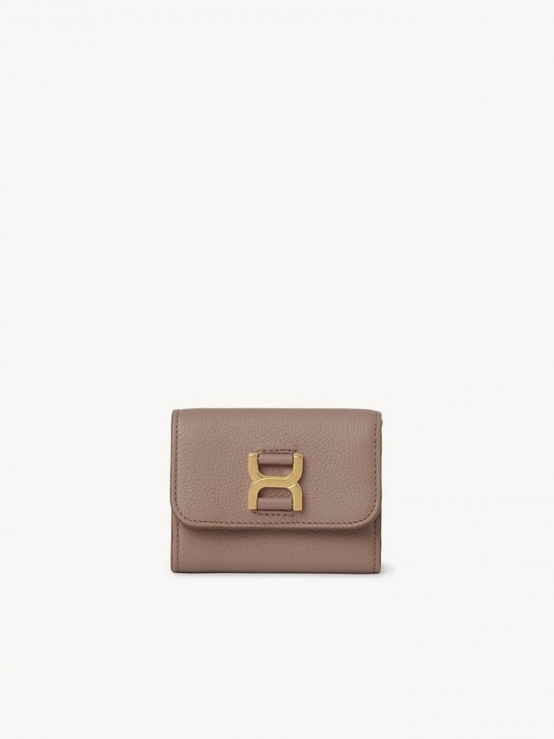 WOODROSE Chloe Marcie Small Tri-fold Compact Wallets | CHE-SR14296
